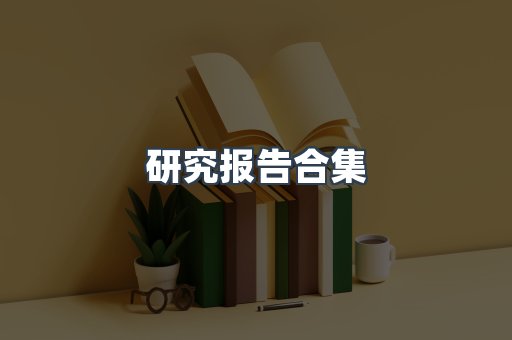 研究报告合集